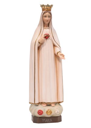 Maria die Makellose - Lindenholz - coloriert - 30 cm - Vorderseite