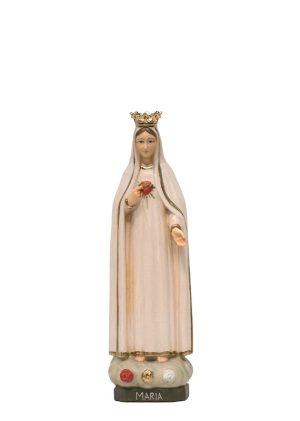 Maria die Makellose - Lindenholz - coloriert - 15 cm - Vorderseite