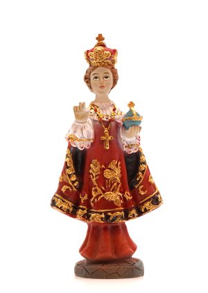 Prager Jesuskind - Statue 8 cm - Vorderseite