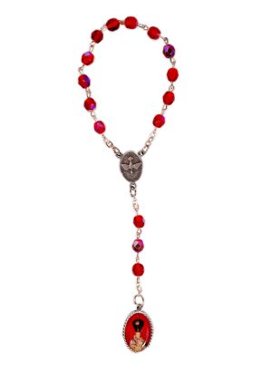 Rosenkranz zum Prager Jesuskind - Vorderseite, Bild Prager Jesuskind