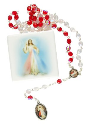 Rosenkranz zur Barmherzigkeit Gottes, mit Etui